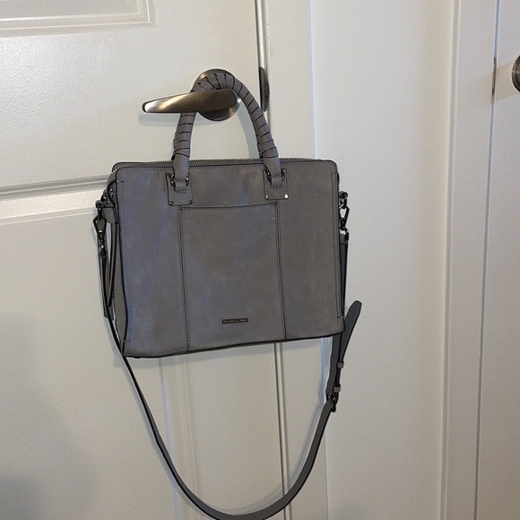 Rebecca Minkoff Regan structured tote with removable cross body strap - Picture 1 of 5